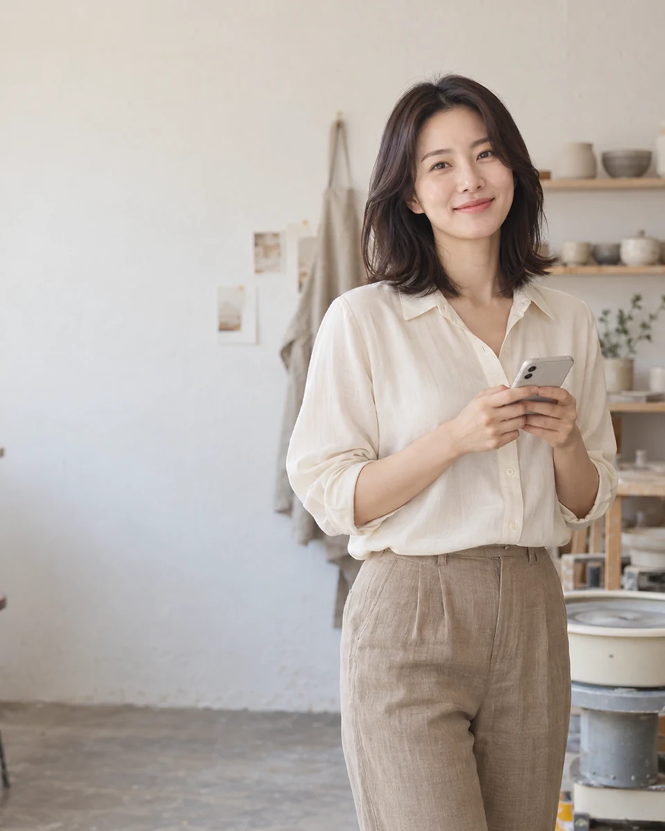 남은 한도를 앱에서 확인하는 모습